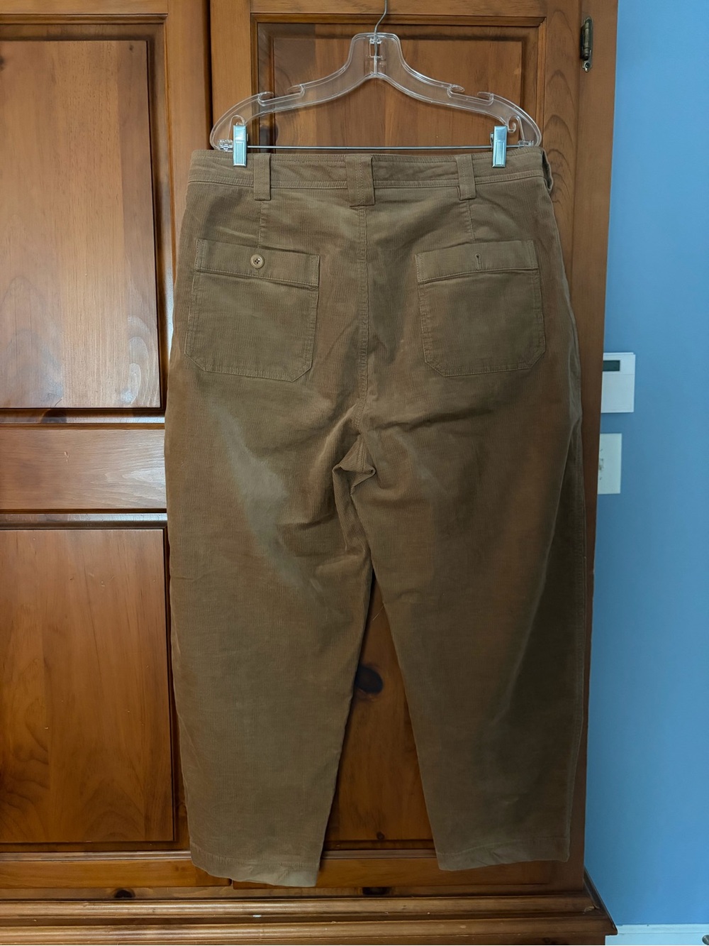 Women’s Banana Republic Corduroy Relaxed-Fit Pants - Brown/Tan